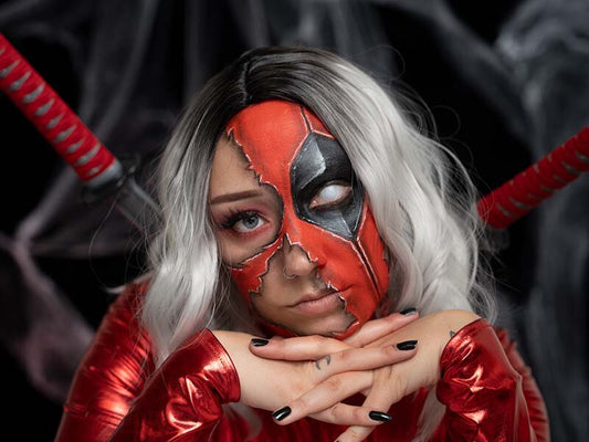 Skapa Deadpool-looken steg-för-steg guide