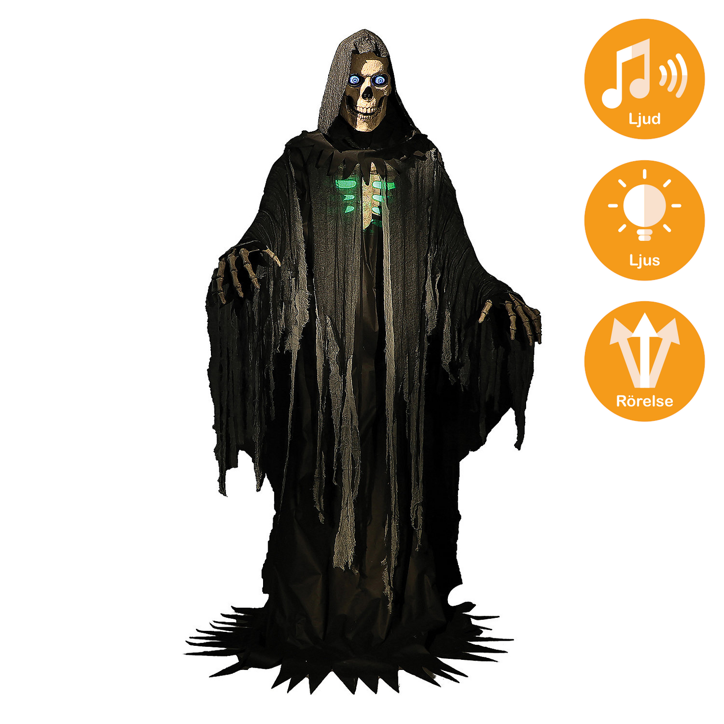 Animerade props, vålnad 305 cm