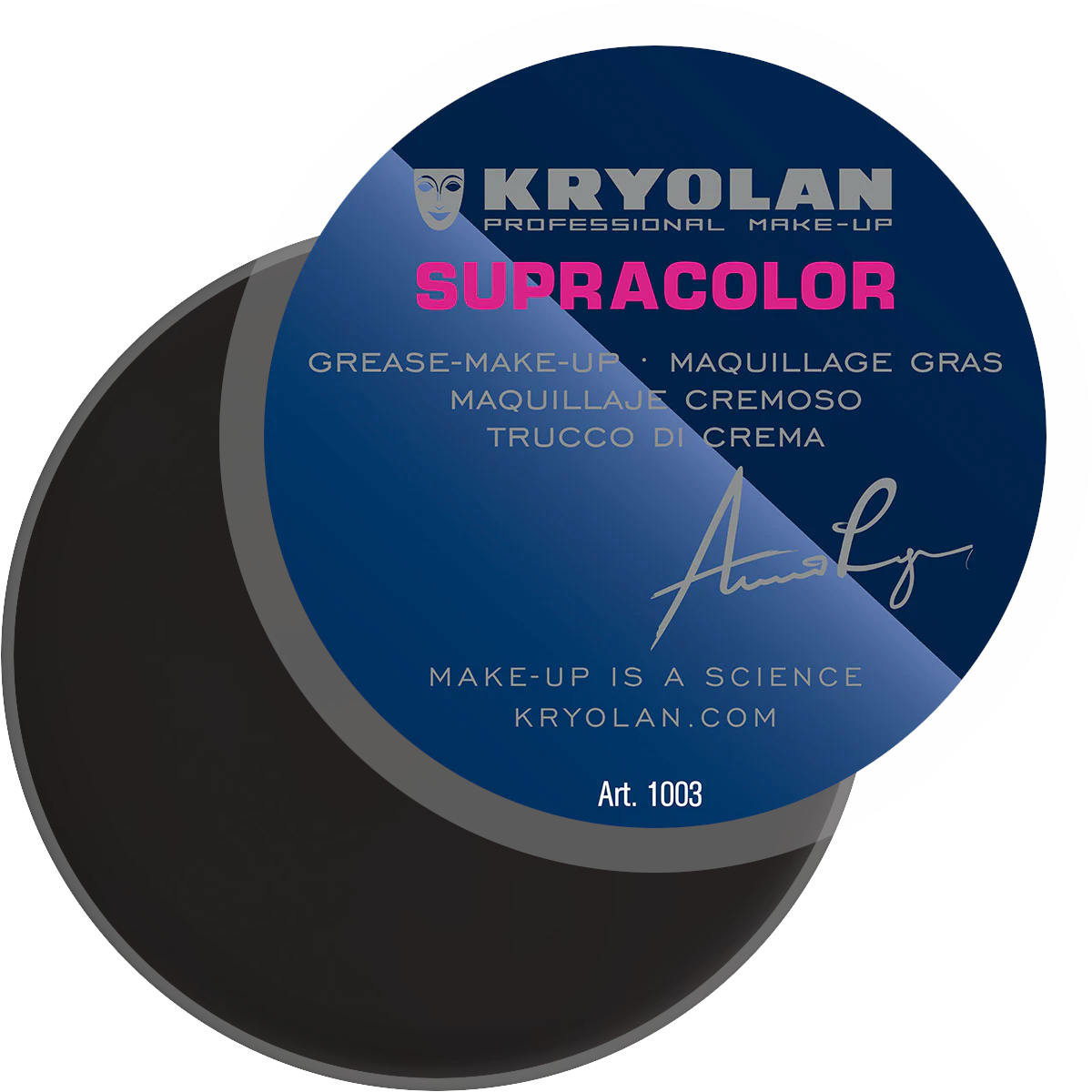 Kryolan Supracolor 071 svart