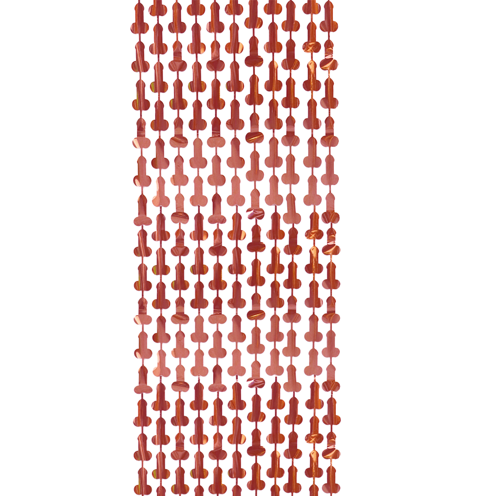Glitterdraperi, penis 100x200 cm