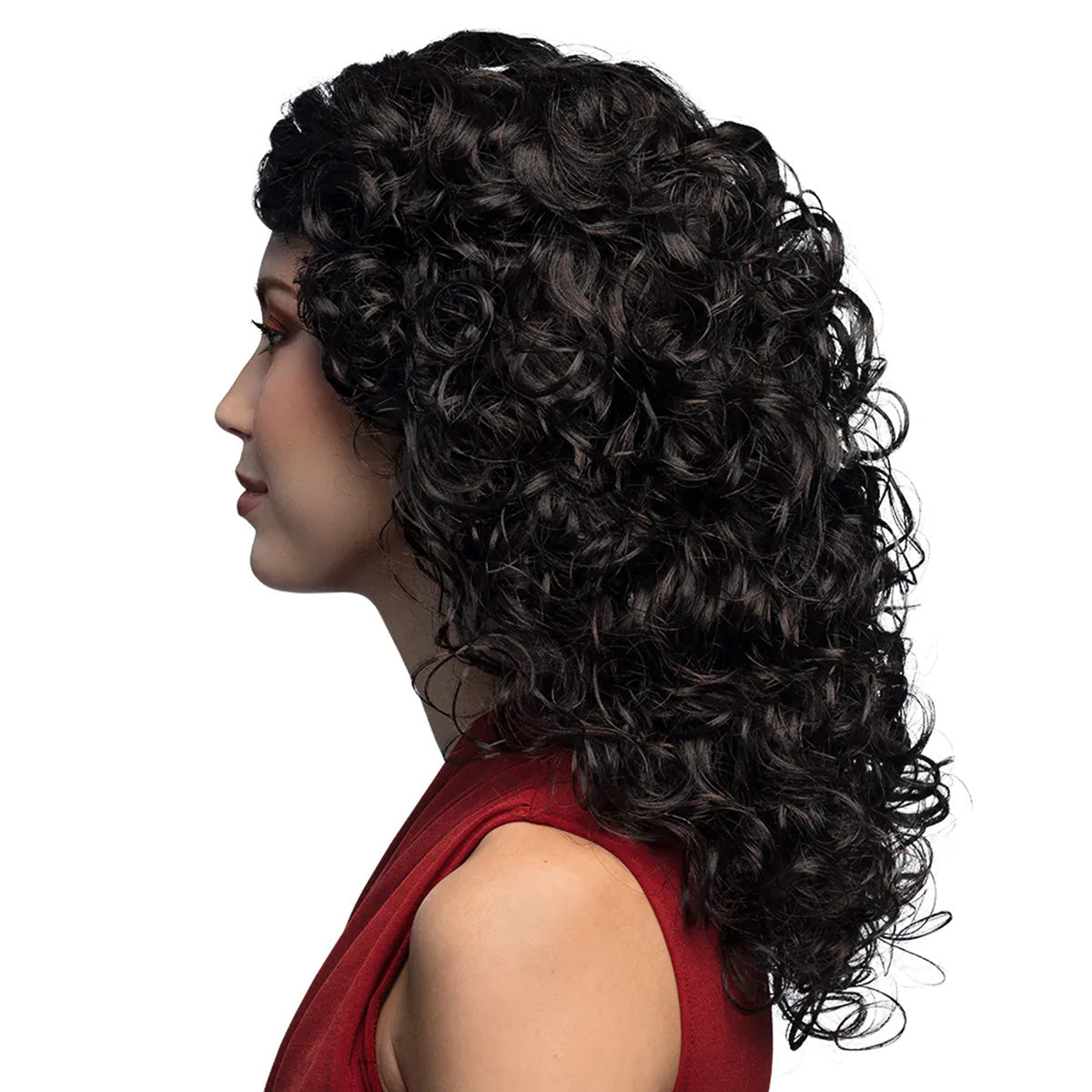 Peruk, Norah brown/black