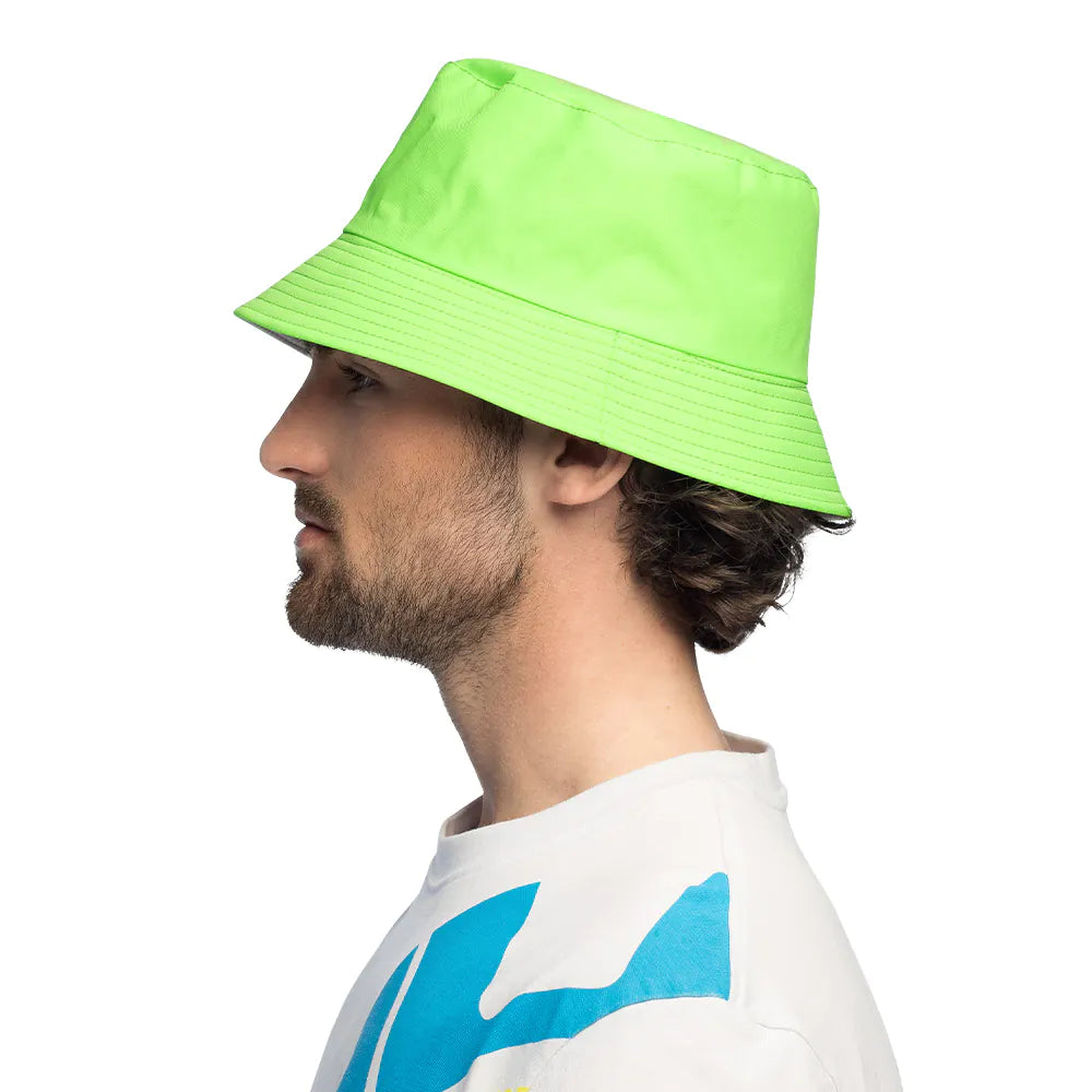 Bucket hat, neon grön
