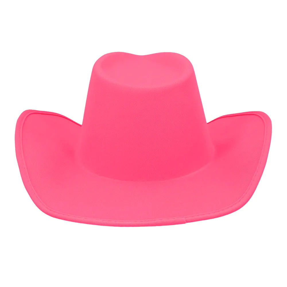 Cowboyhatt, neon rosa