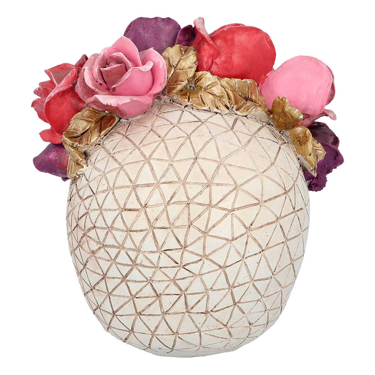 Dödskalle, Señora Rosa 15x14x15 cm