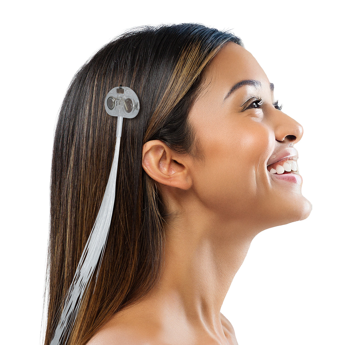 LED-slinga för håret