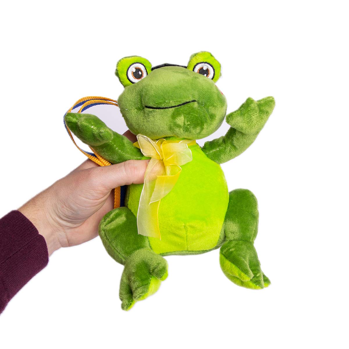 Studenthänge, groda grön 24 cm