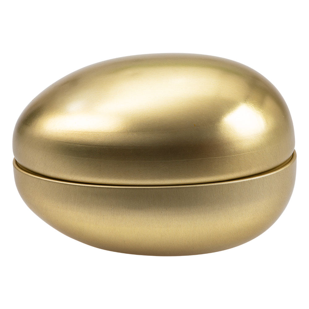 Påskägg, guld 15 cm