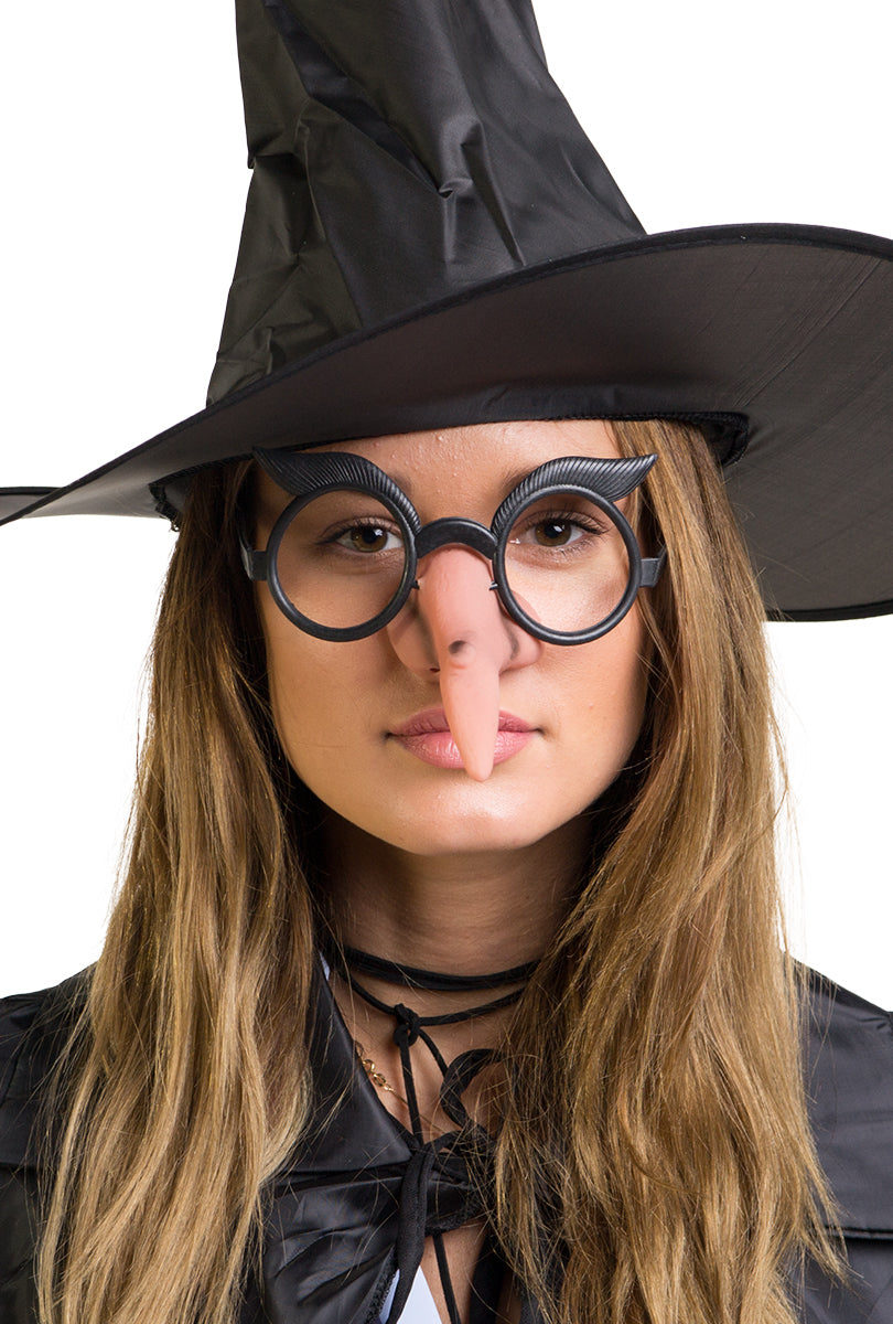 Glasögon med häxnäsa