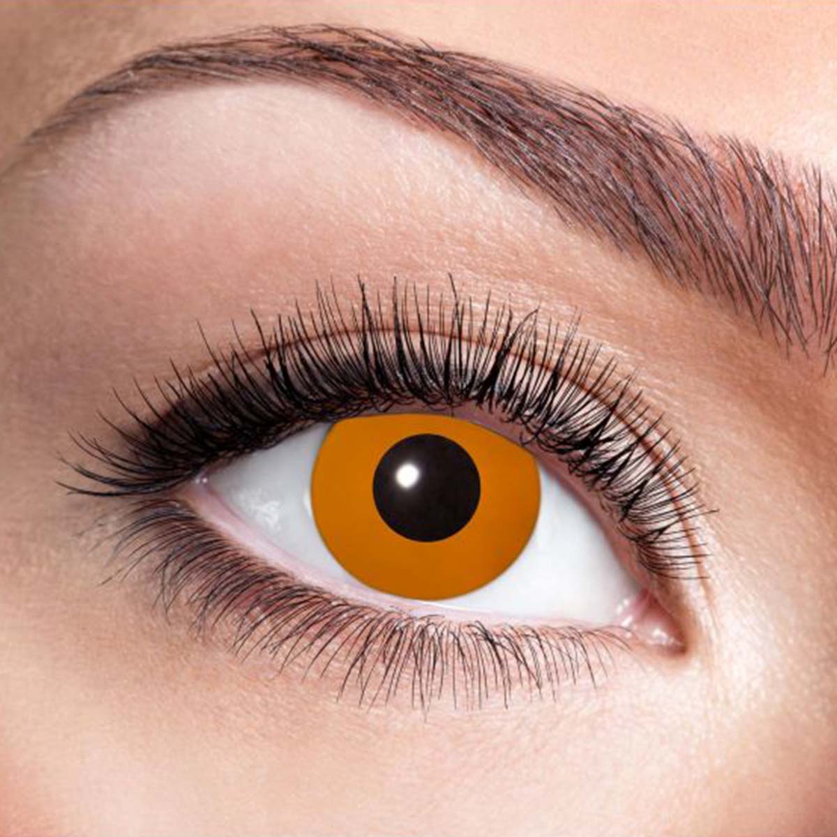 Färglinser, orange UV 1 mån
