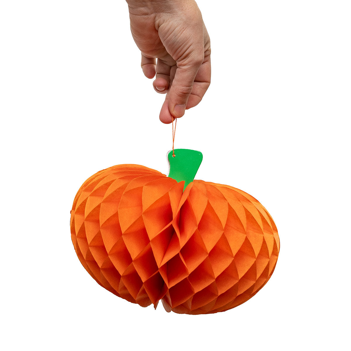Pappdekoration, pumpa 23x17 cm