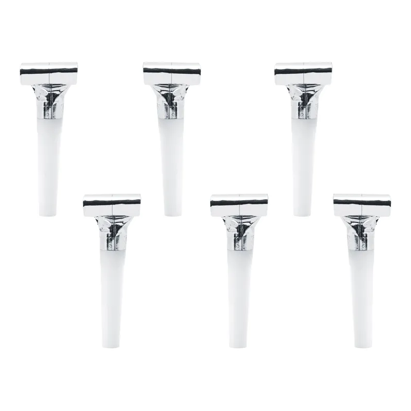 Blåsormar, silver 6 st