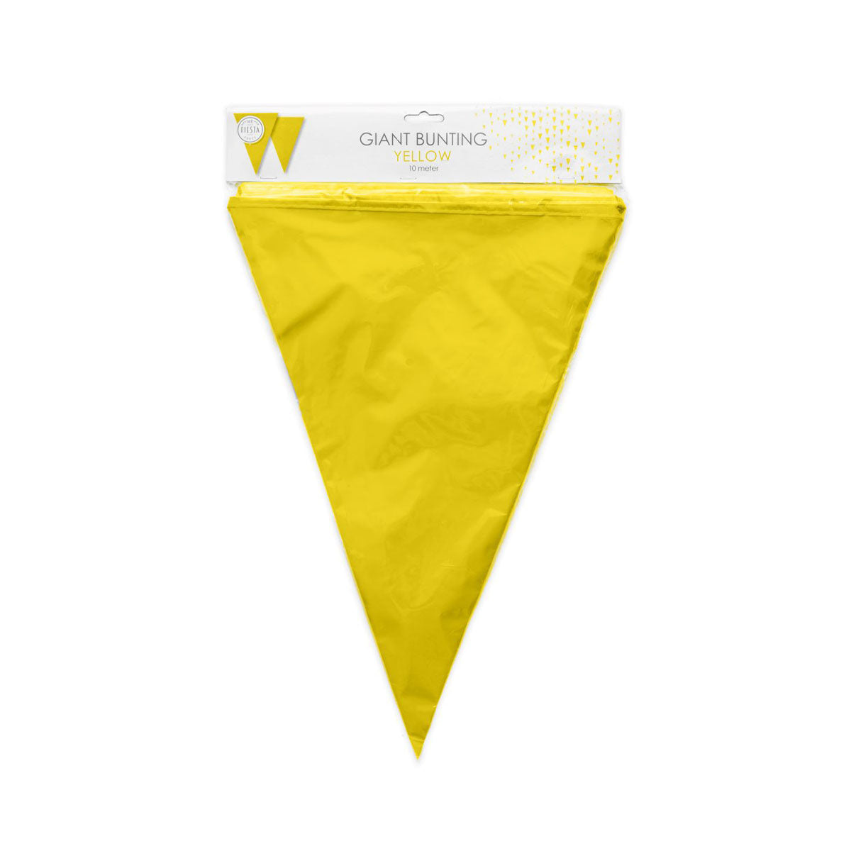 Flaggirlang, gul 10 m (30x45cm)