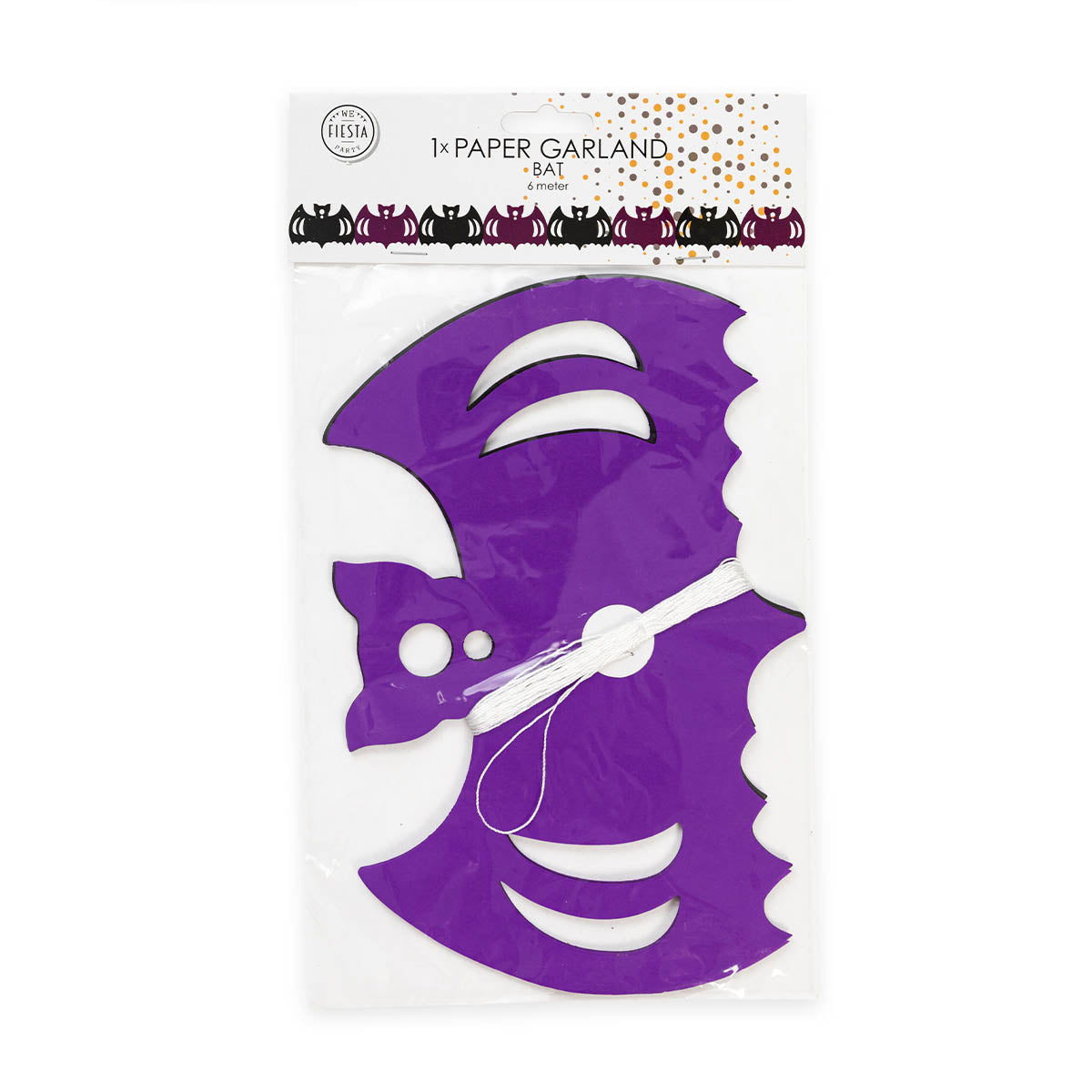 Halloweengirlang, fladdermus 6 m