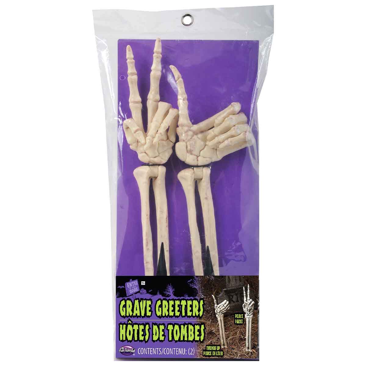 Props, skelett armar 2 st
