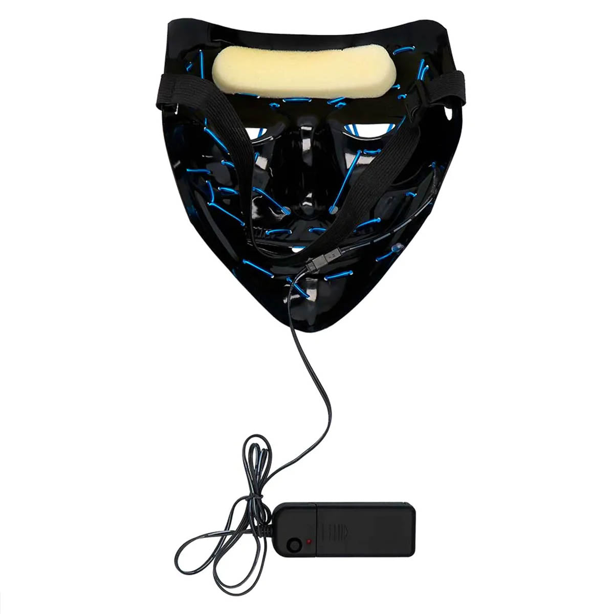 LED-mask, killer smile blue