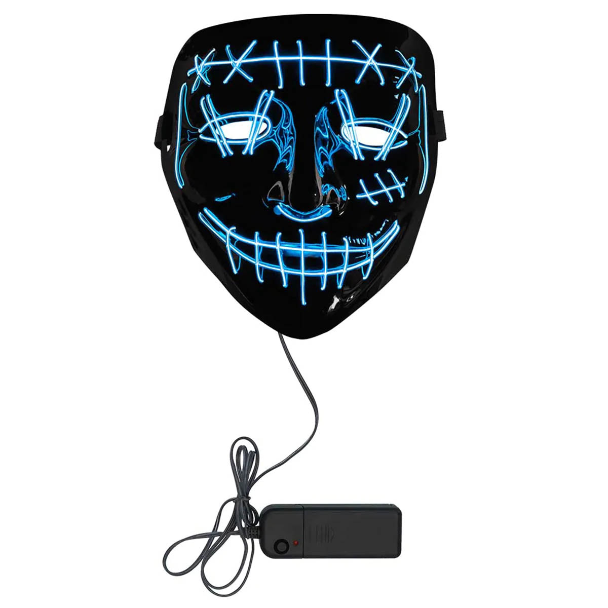 LED-mask, killer smile blue