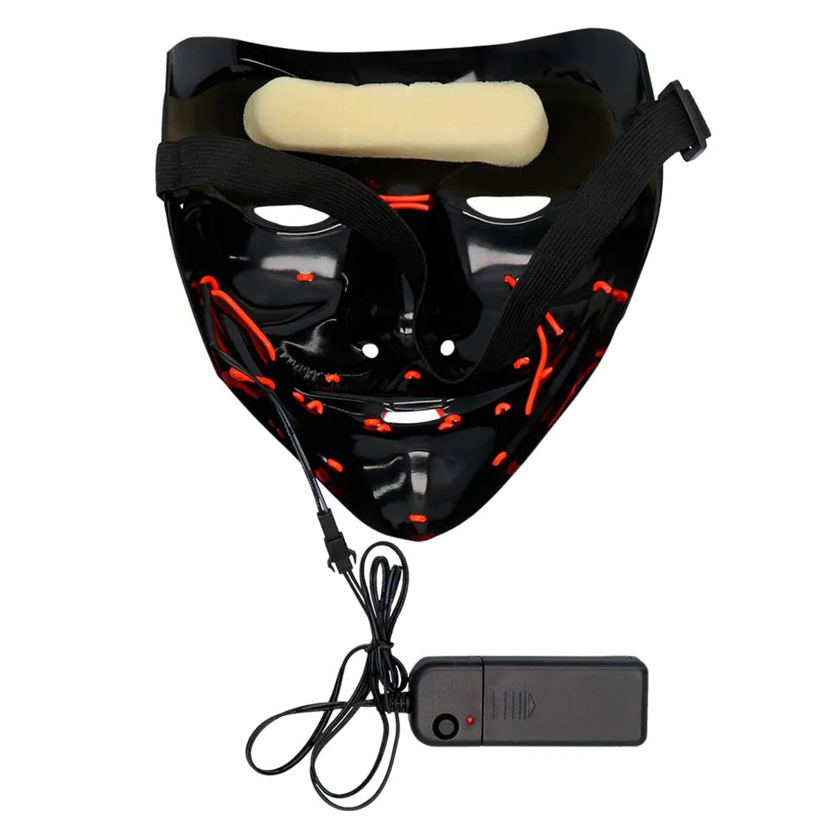 LED-mask, killer smile red