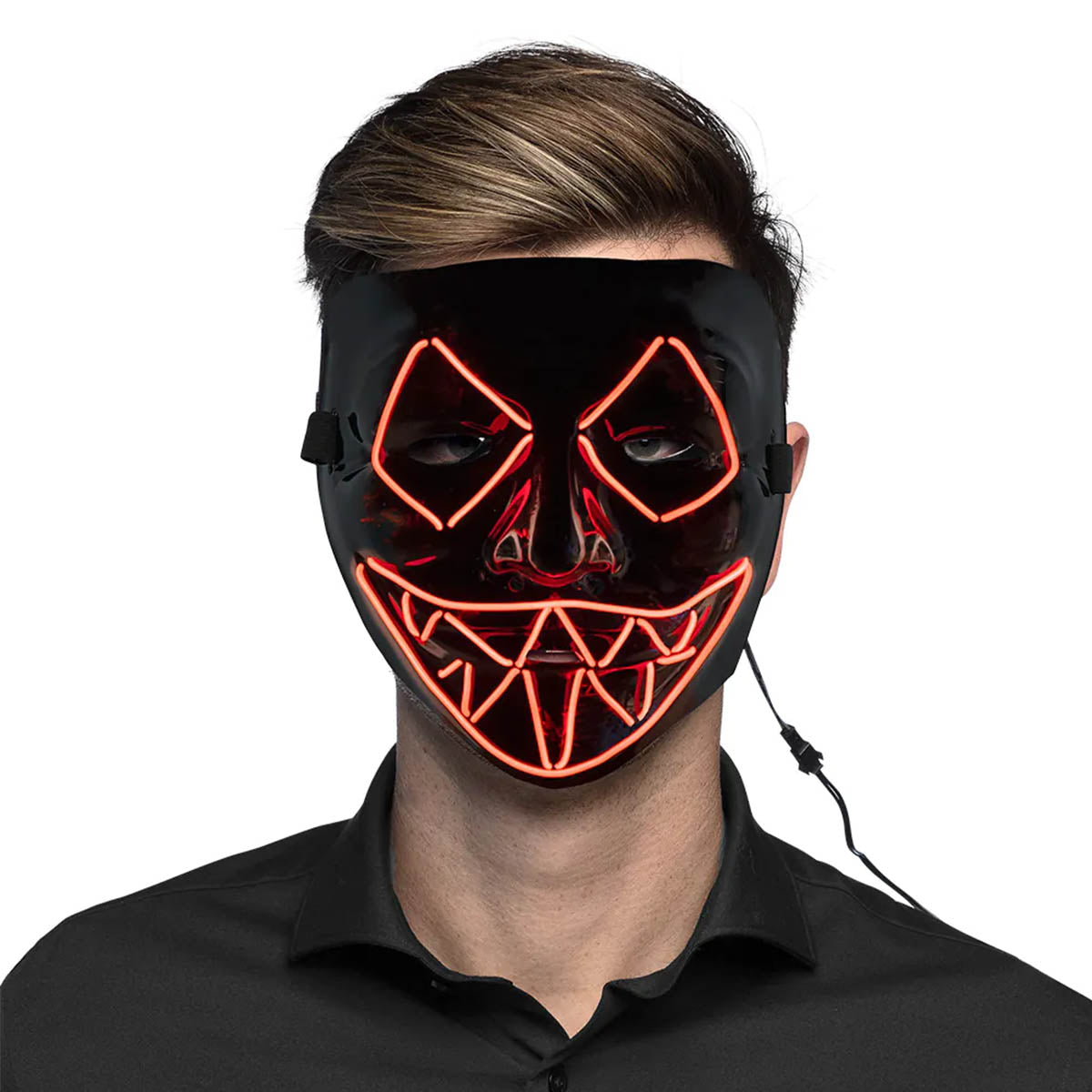 LED-mask, killer smile red