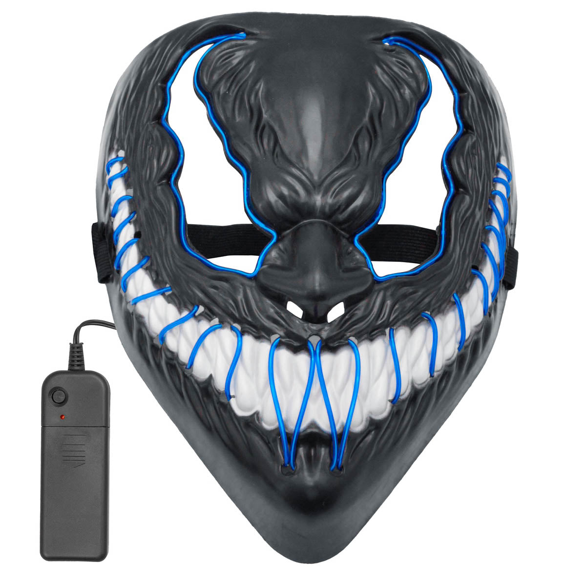 LED-mask, monster blå