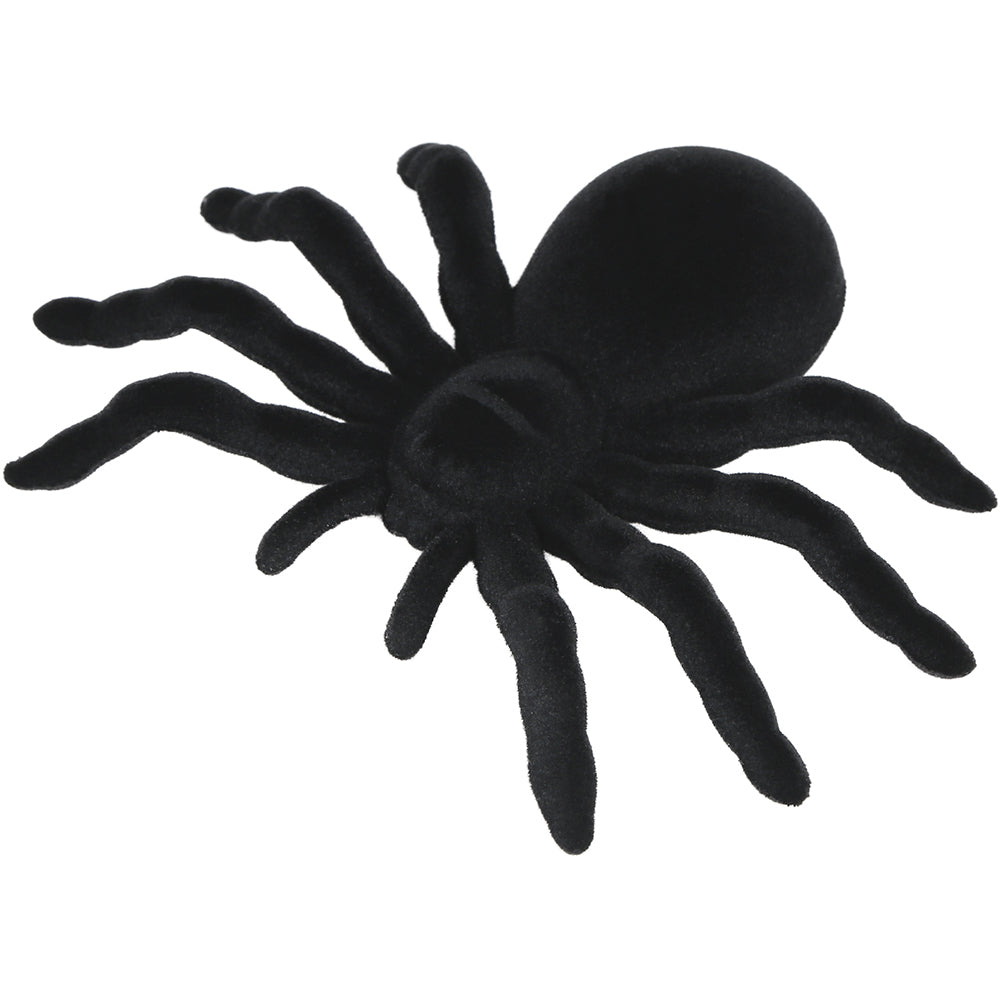 Spindel, svart 14 cm