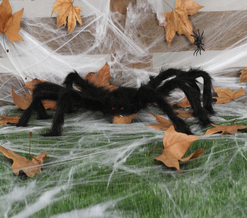 Spindel, svart 70 cm