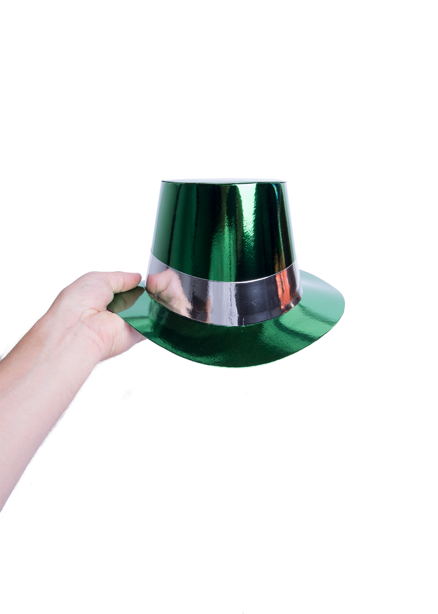 Hög hatt, blank