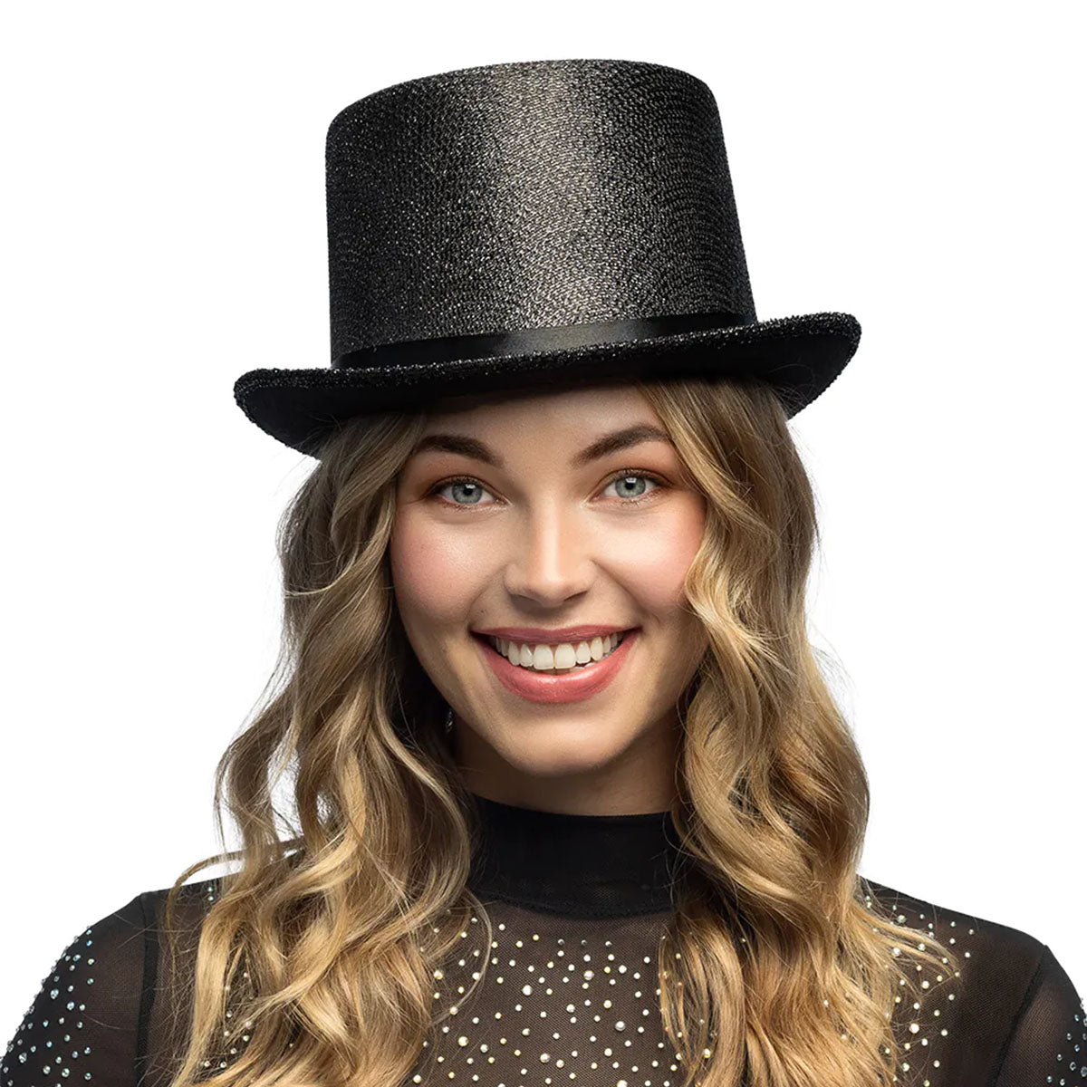 Hög hatt, svart deluxe