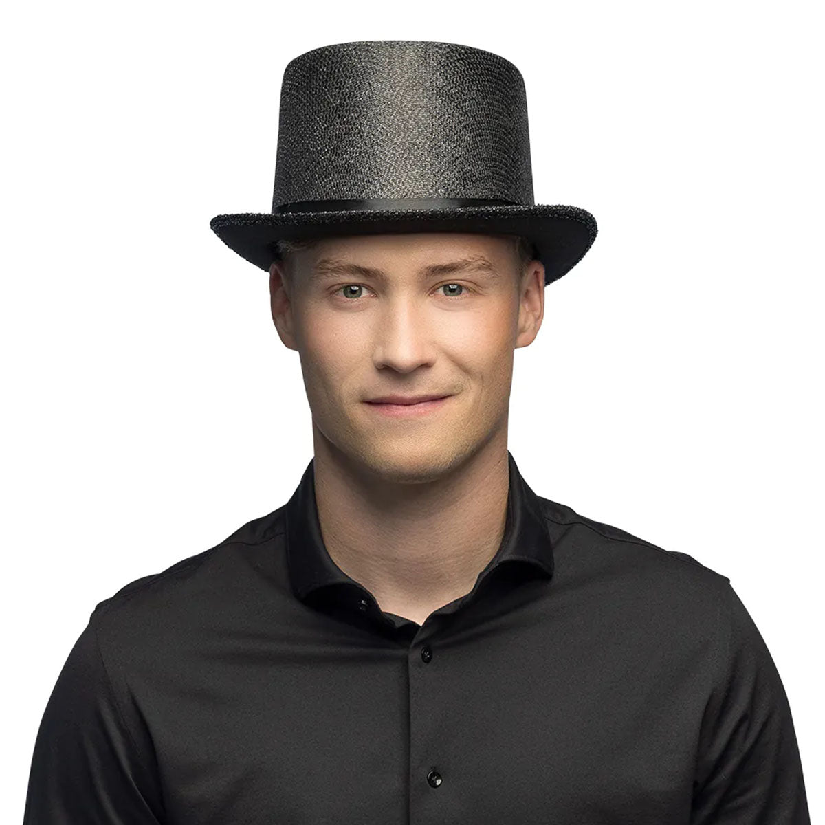 Hög hatt, svart deluxe