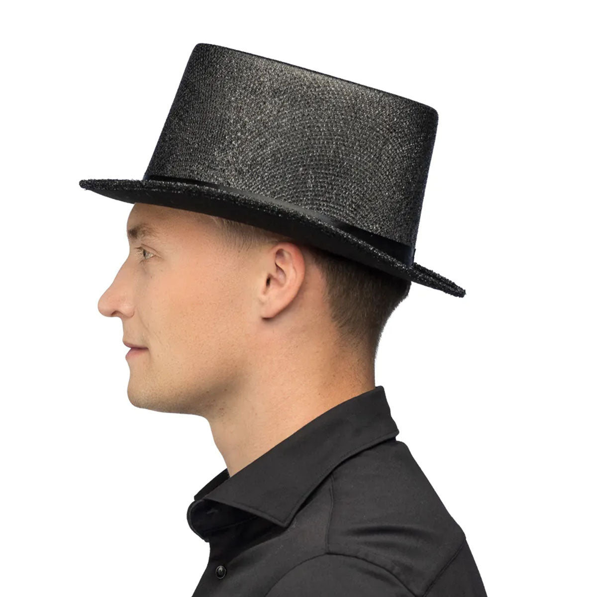 Hög hatt, svart deluxe