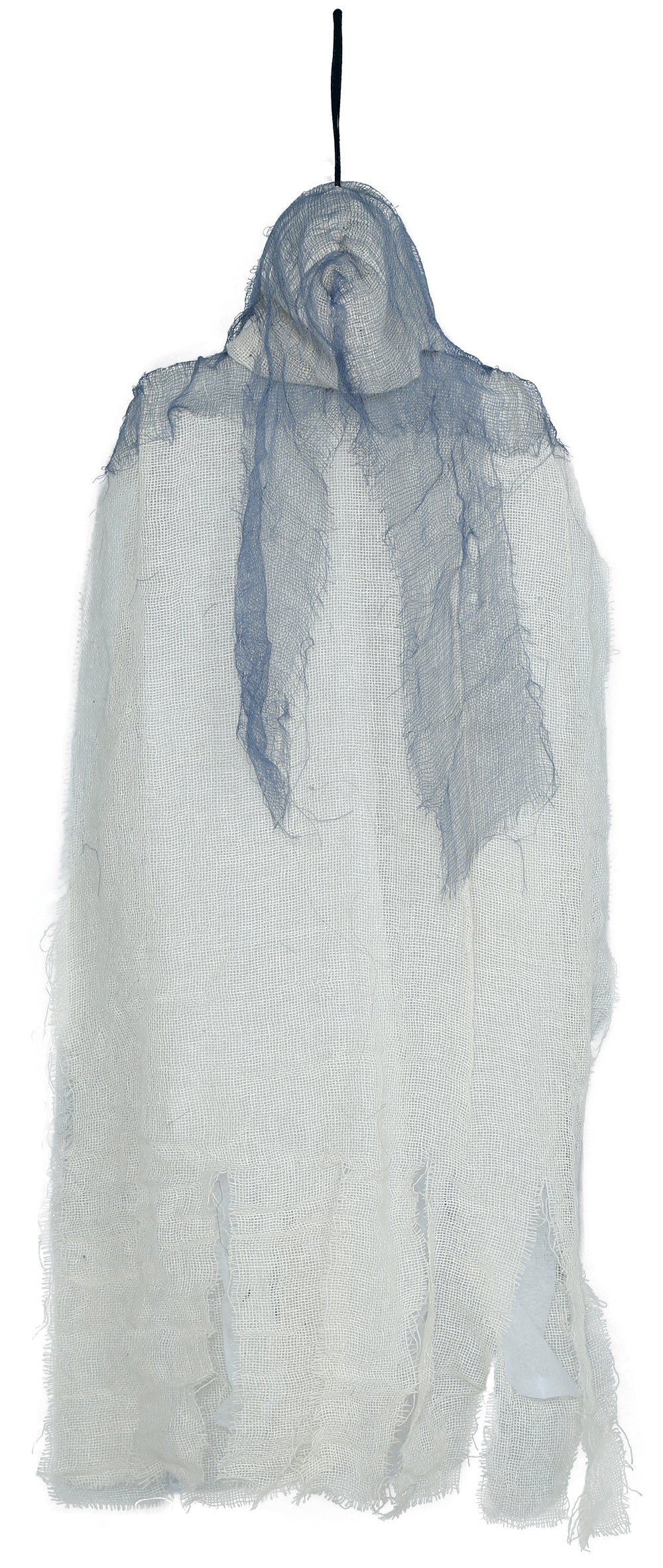 Prop, hängande skelett med grå tunika 60 cm