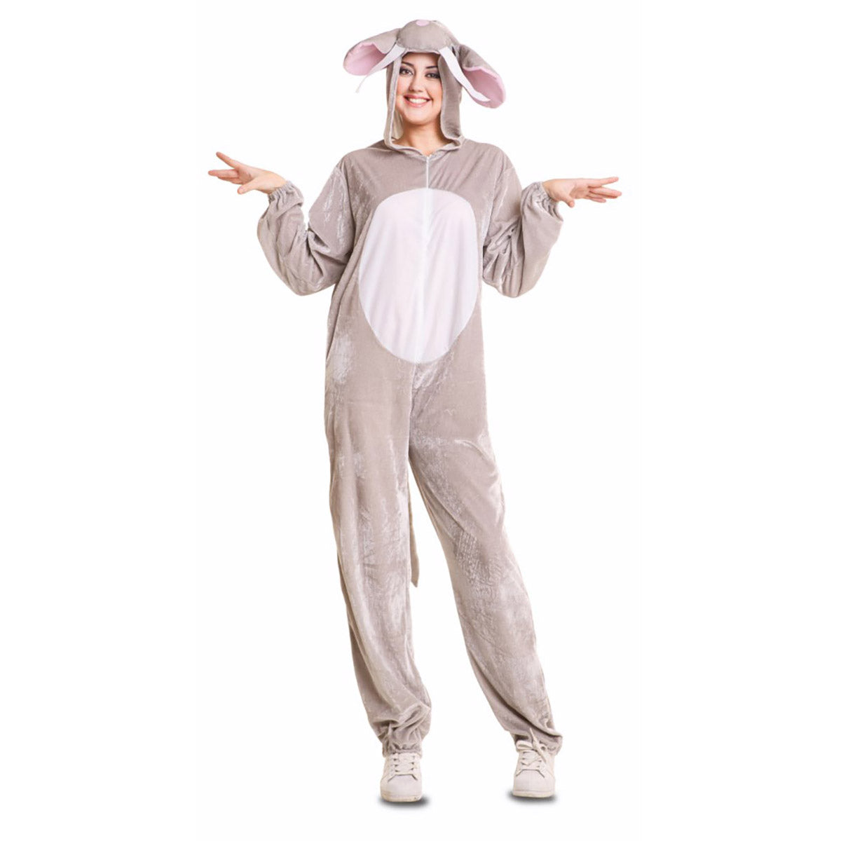 Dräkt, elefant grå M/L
