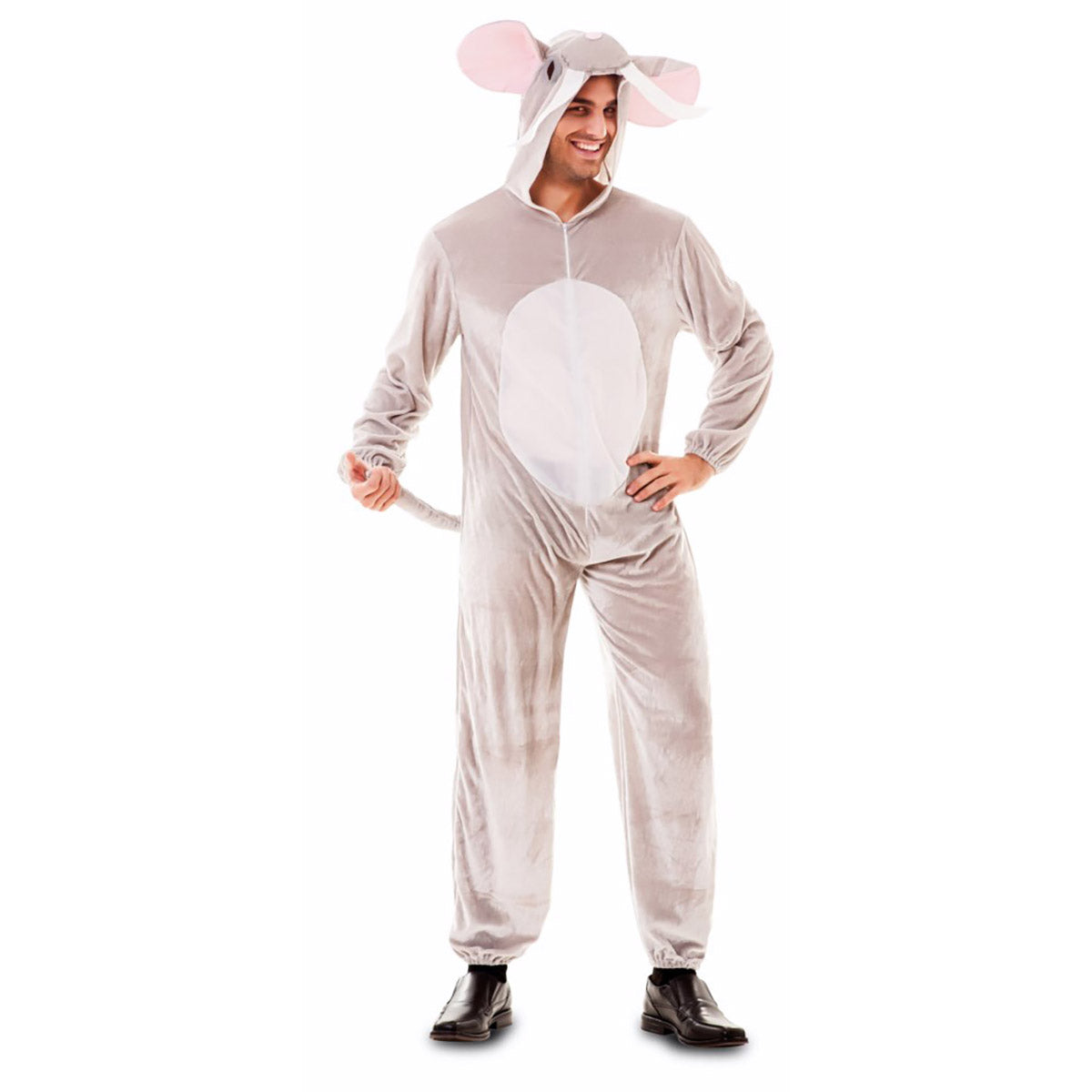 Dräkt, elefant grå M/L