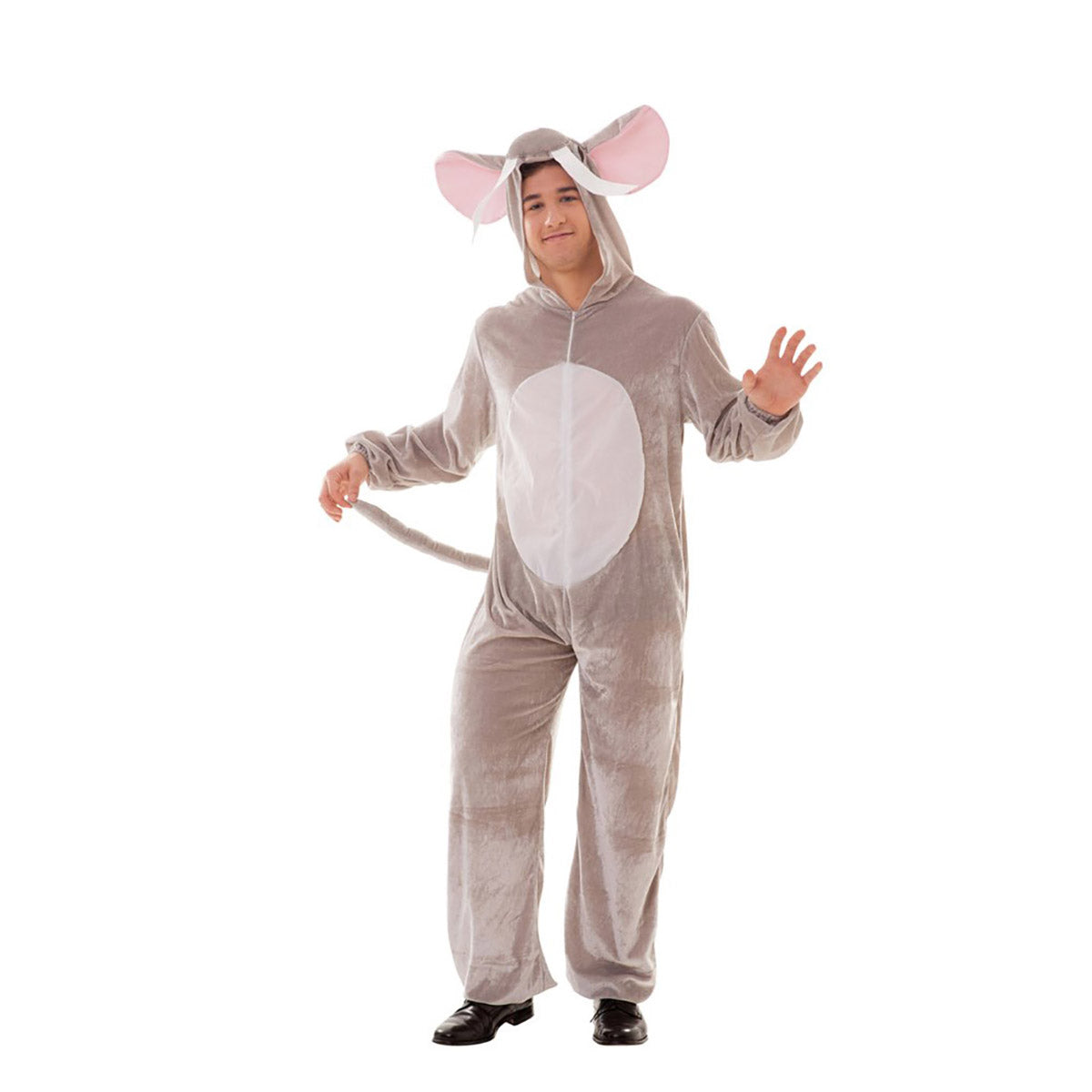 Dräkt, elefant grå M/L