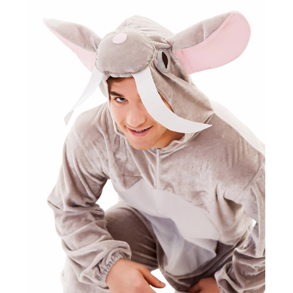 Dräkt, elefant grå M/L