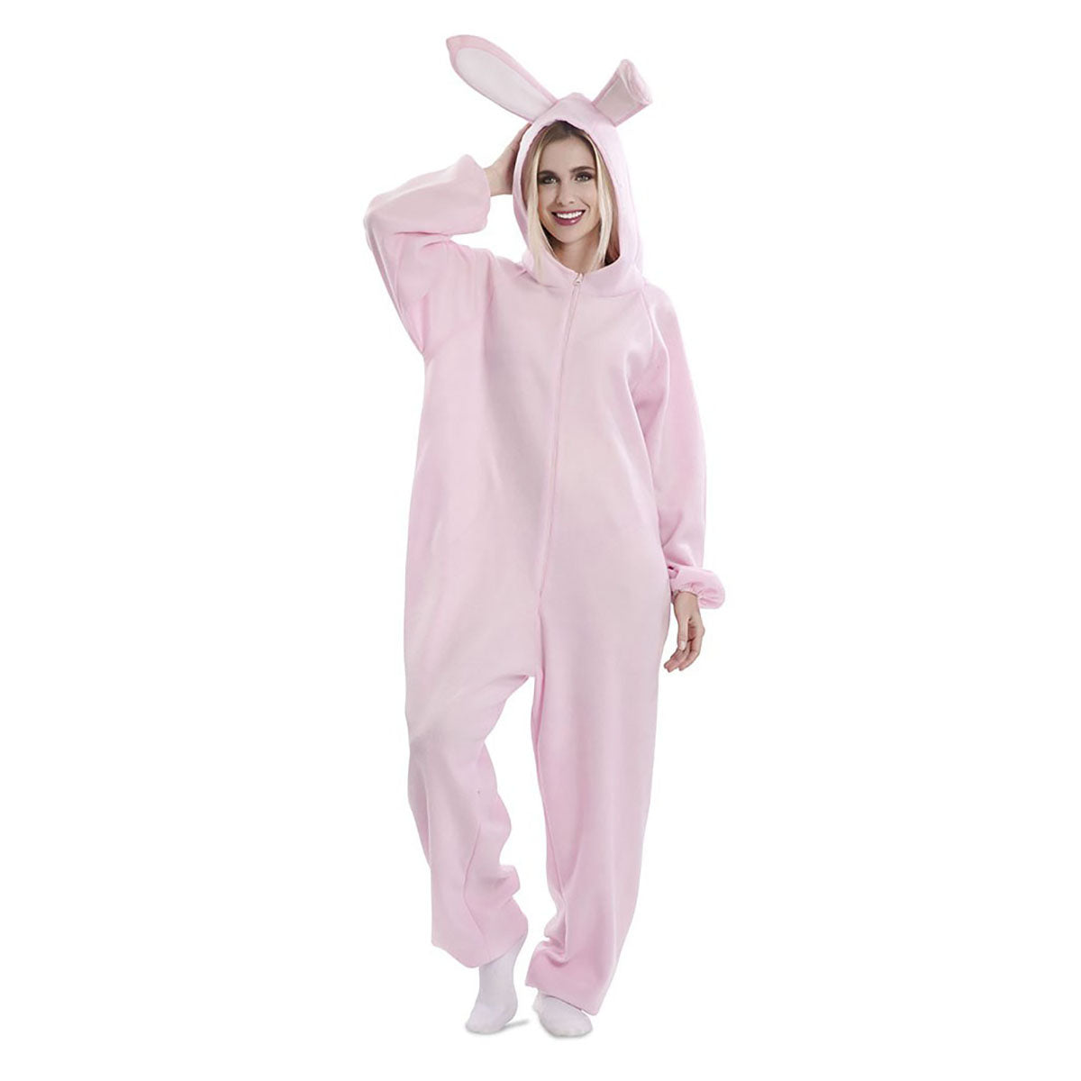 Dräkt, kanin rosa M/L