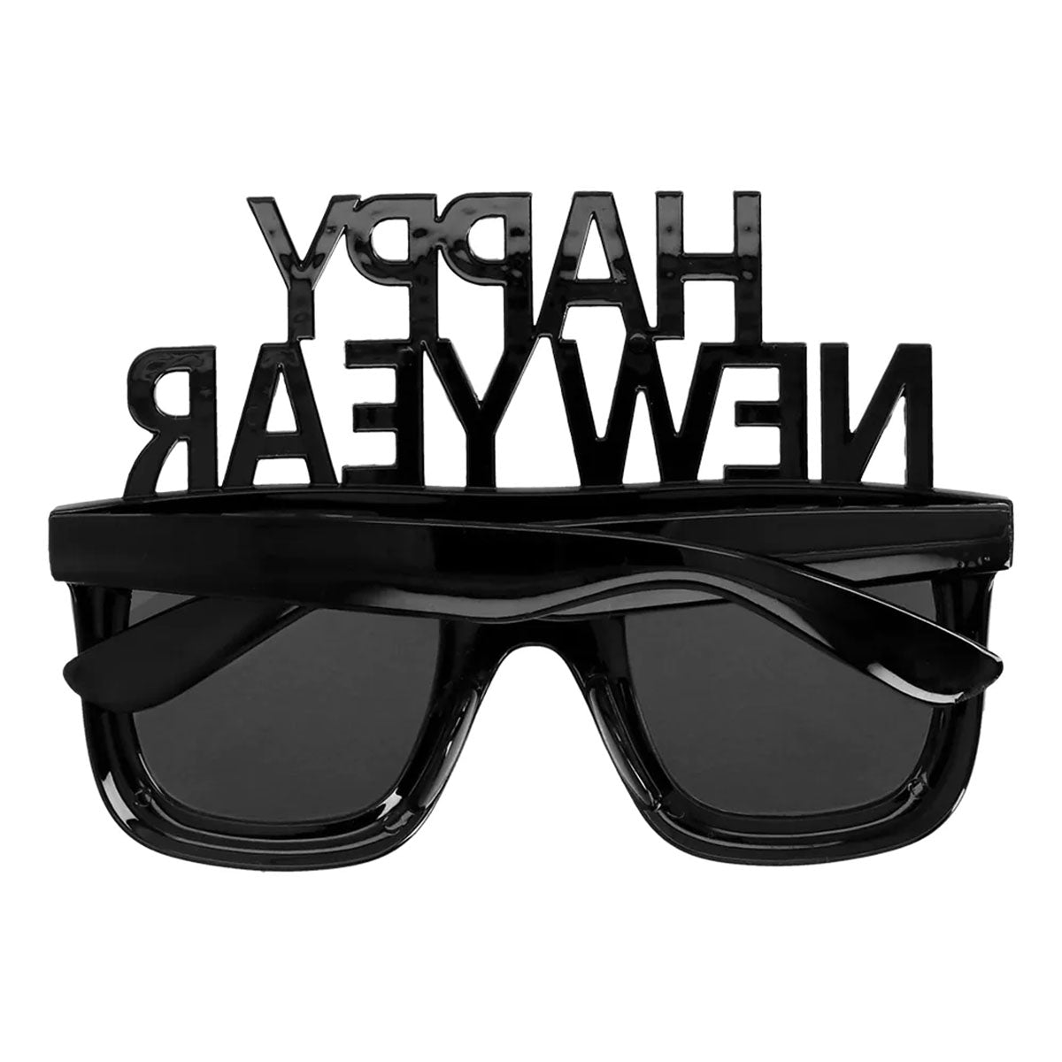 Glasögon, happy new year bling bling silver