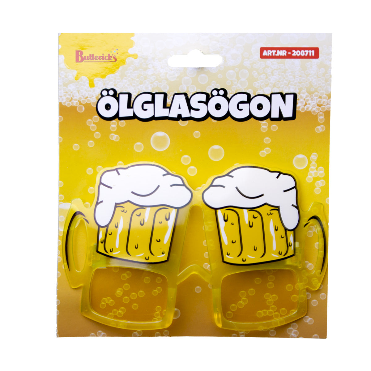 Glasögon, ölglas
