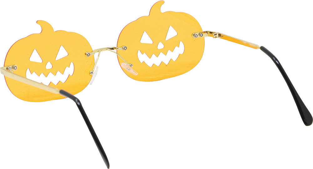 Halloweenglasögon, pumpa