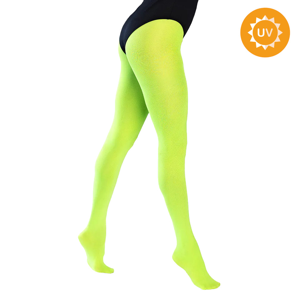 Strumpbyxor, neon grön