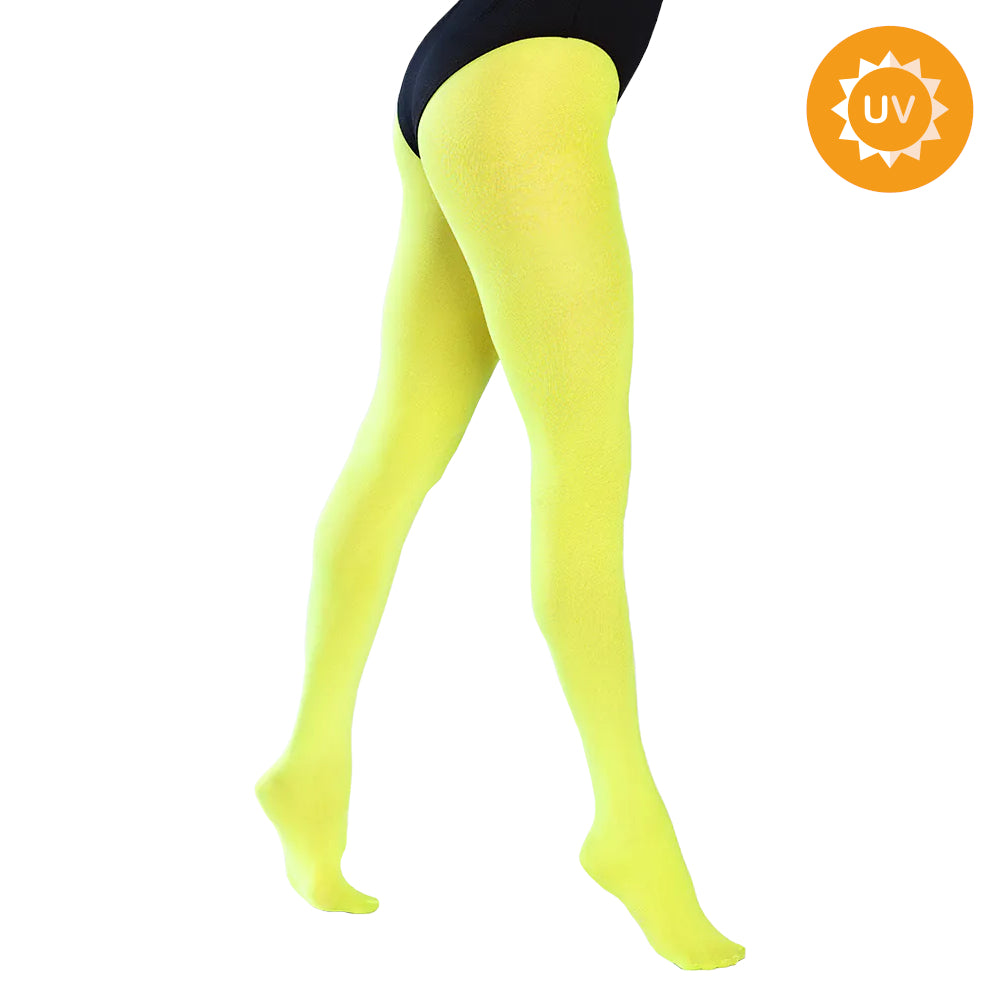 Strumpbyxor, neon gul