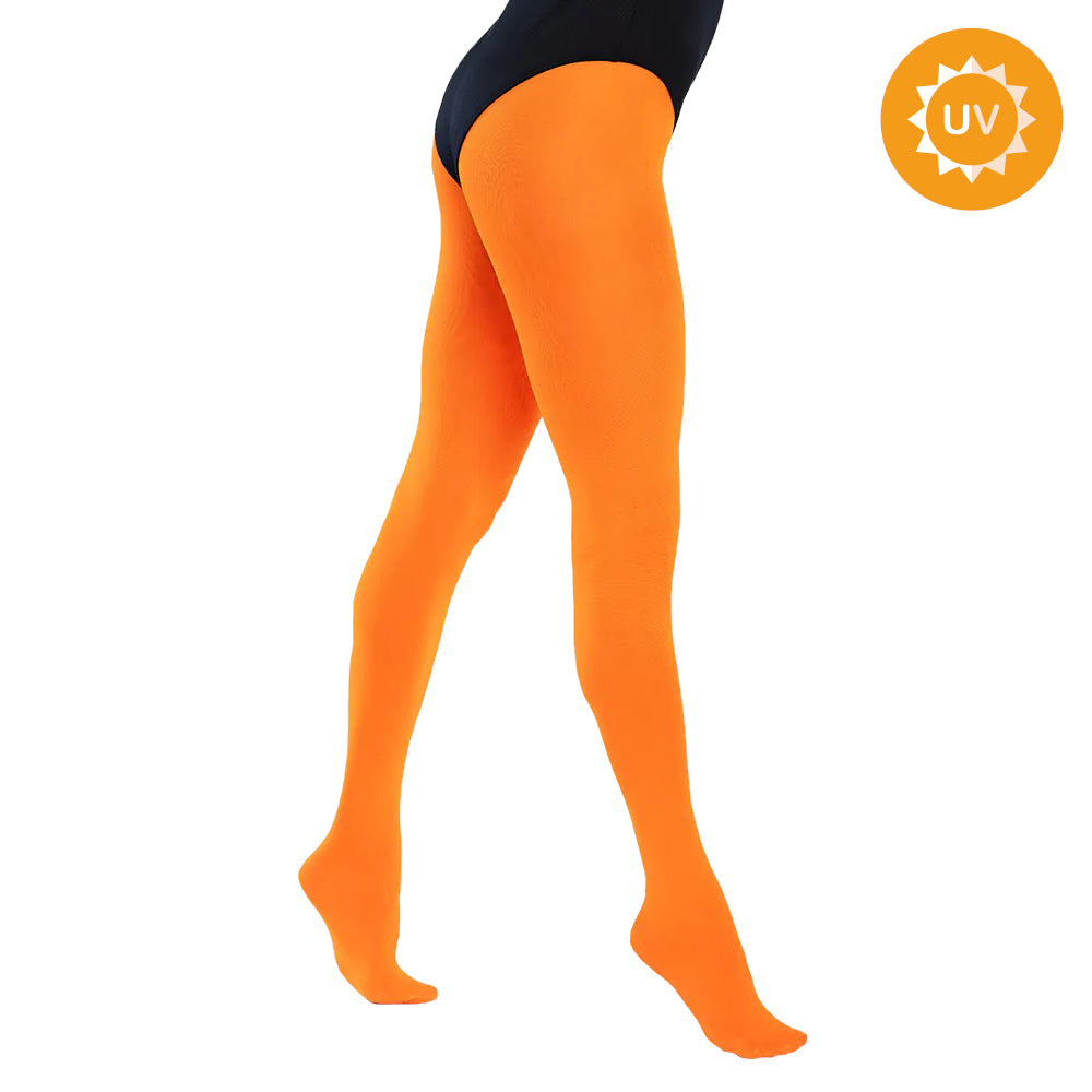Strumpbyxor, neon orange