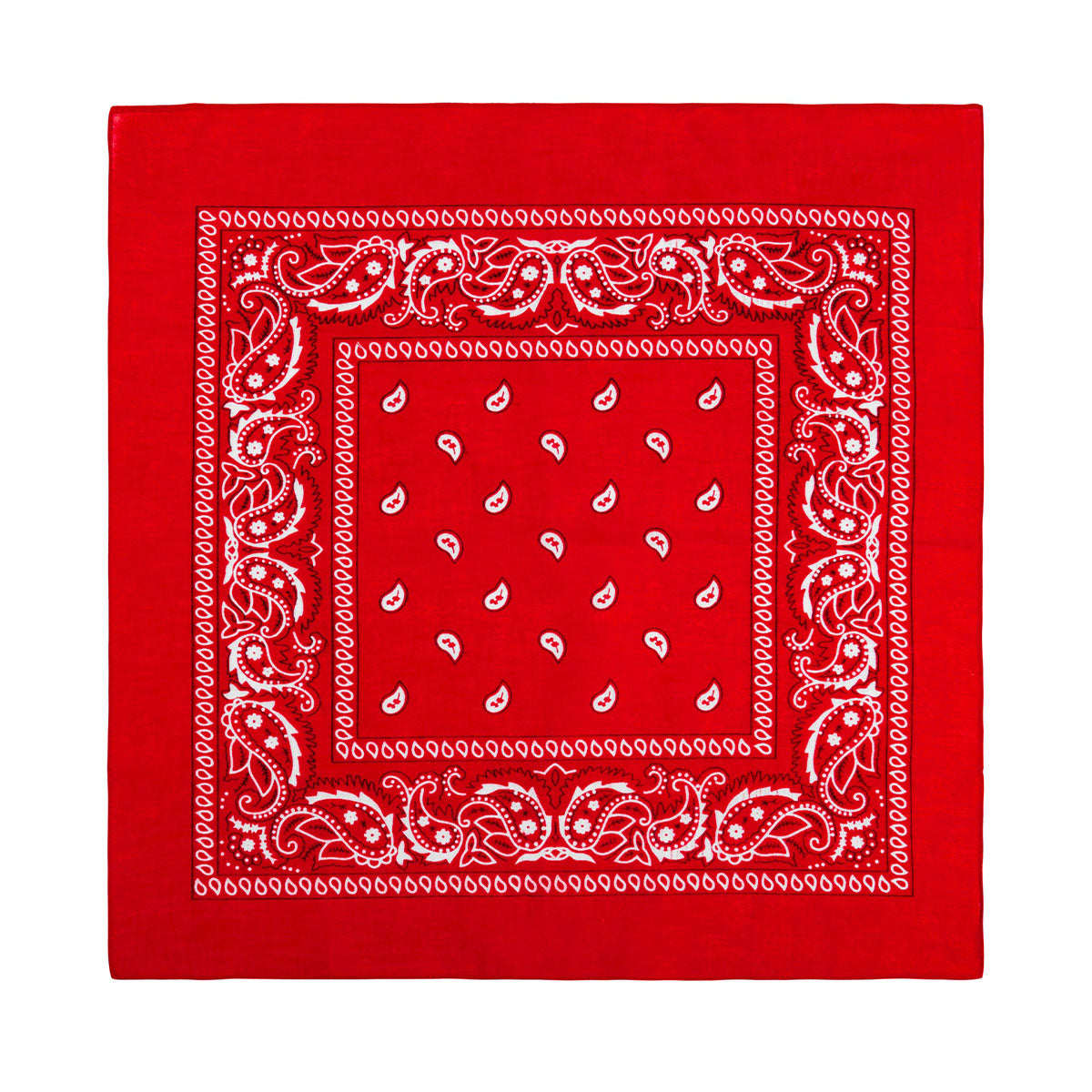 Bandana, röd 55x55 cm