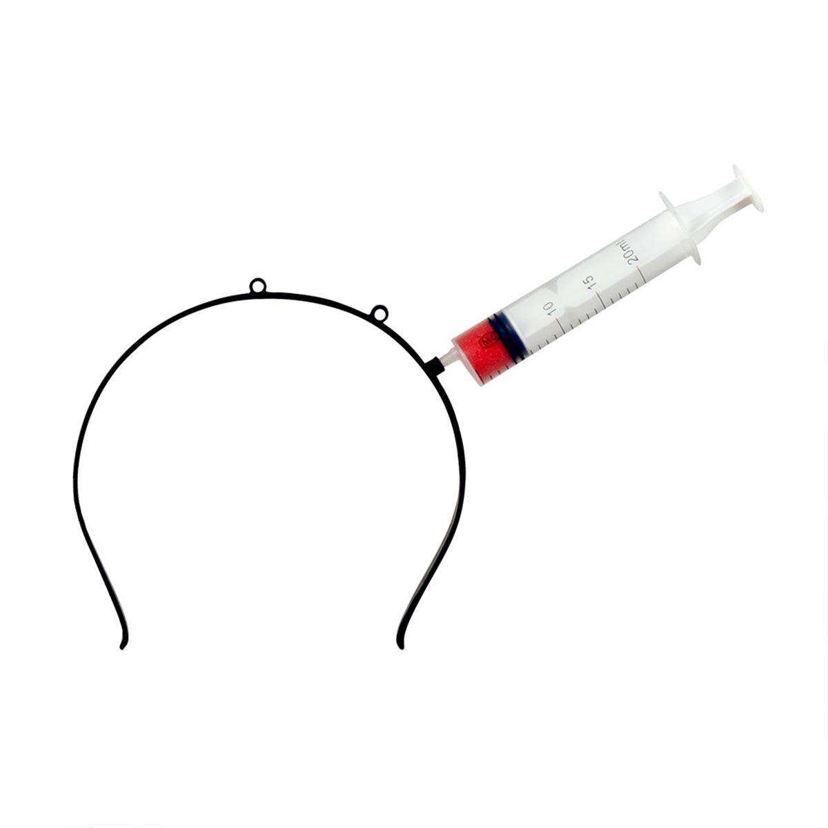 Diadem, spruta i huvudet
