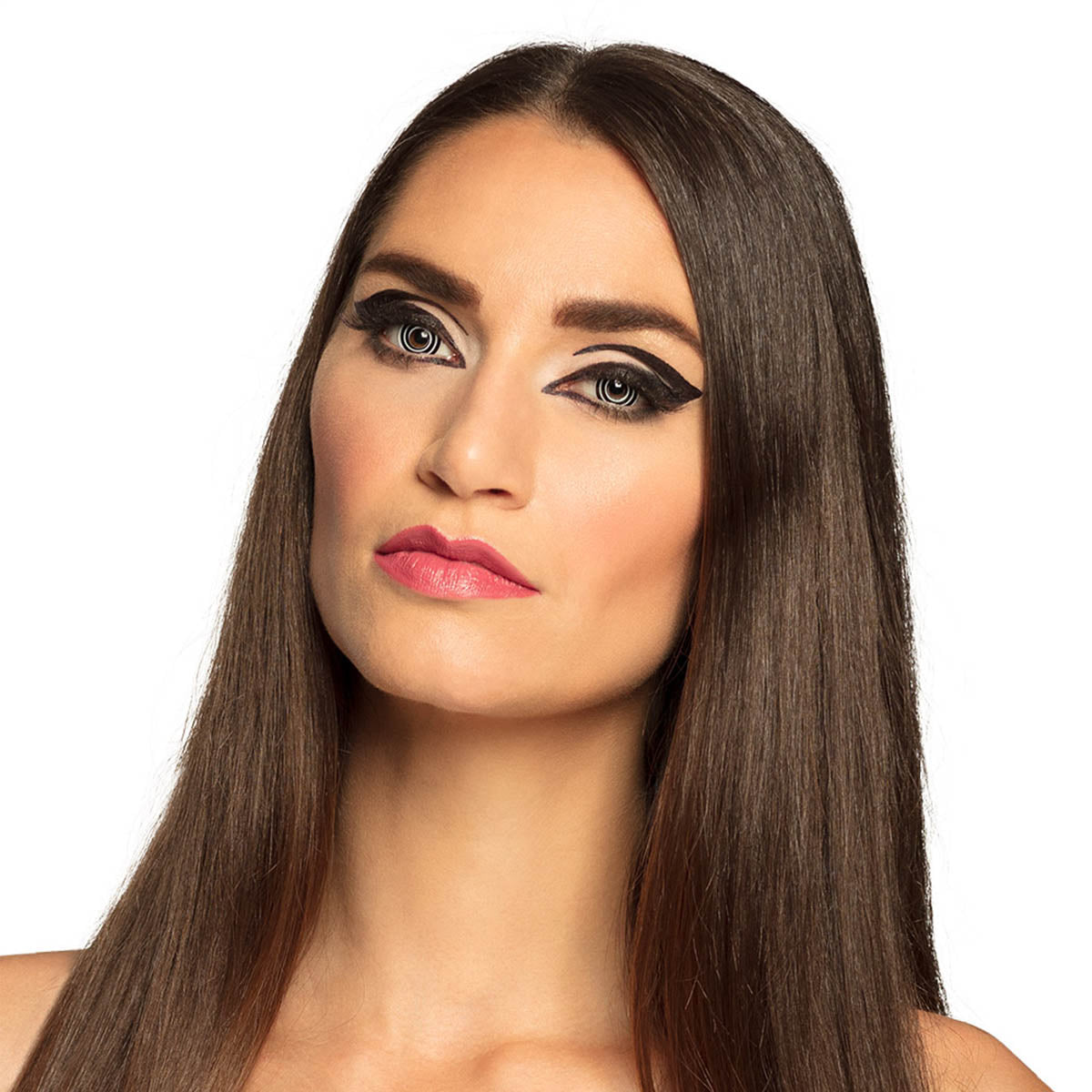 Halloweenlinser, Spiral black 7 dagar