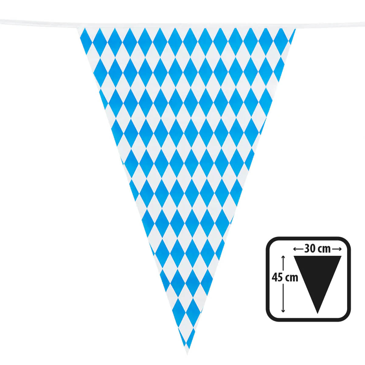 Girlang, oktoberfest 8 m (45x30cm)