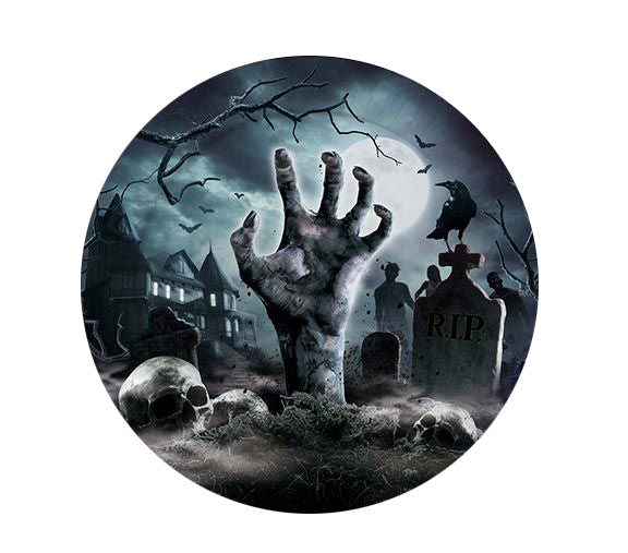 Tallrikar, kyrkogård 23 cm 6 st