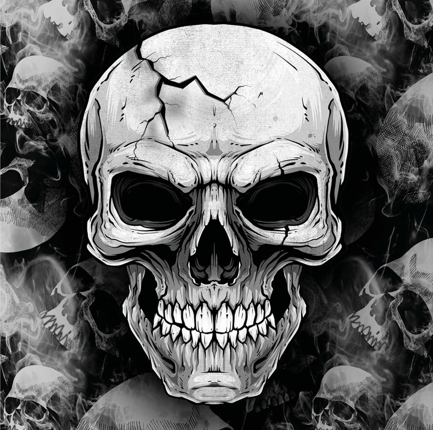 Servetter, dödskalle 20 st