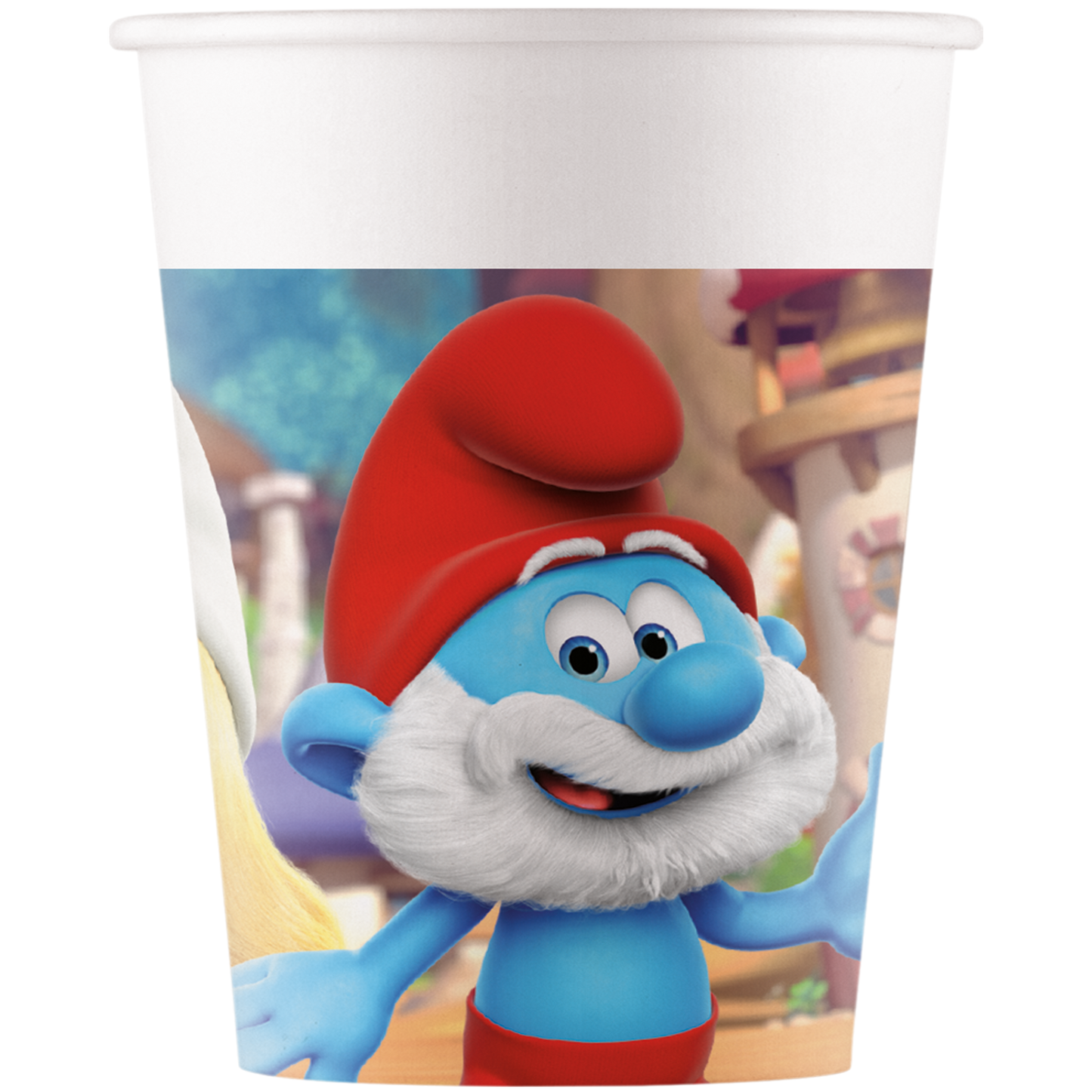 Pappersmuggar, Smurfarna 200 ml 8 st