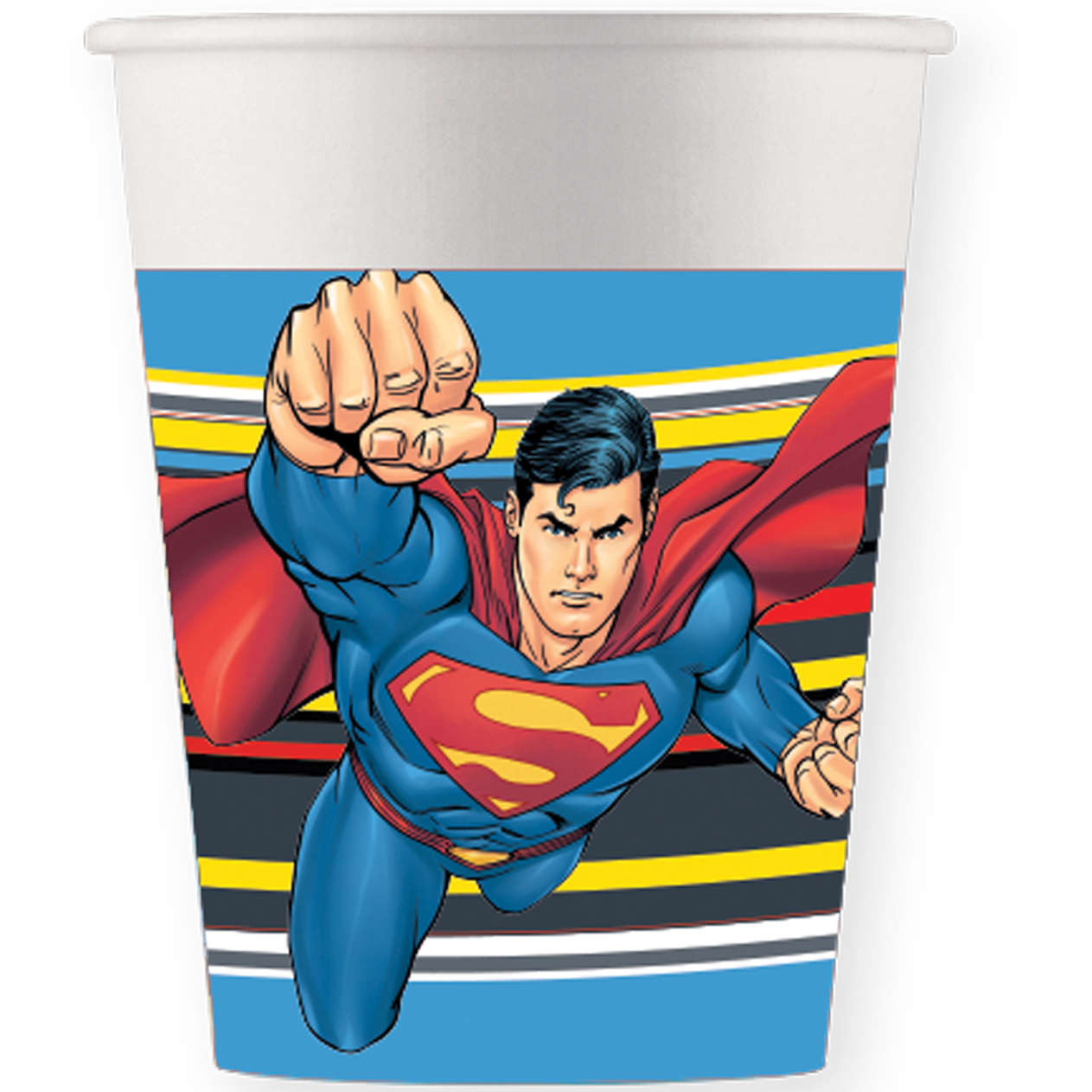Pappersmuggar, Superman 200 ml 8 st
