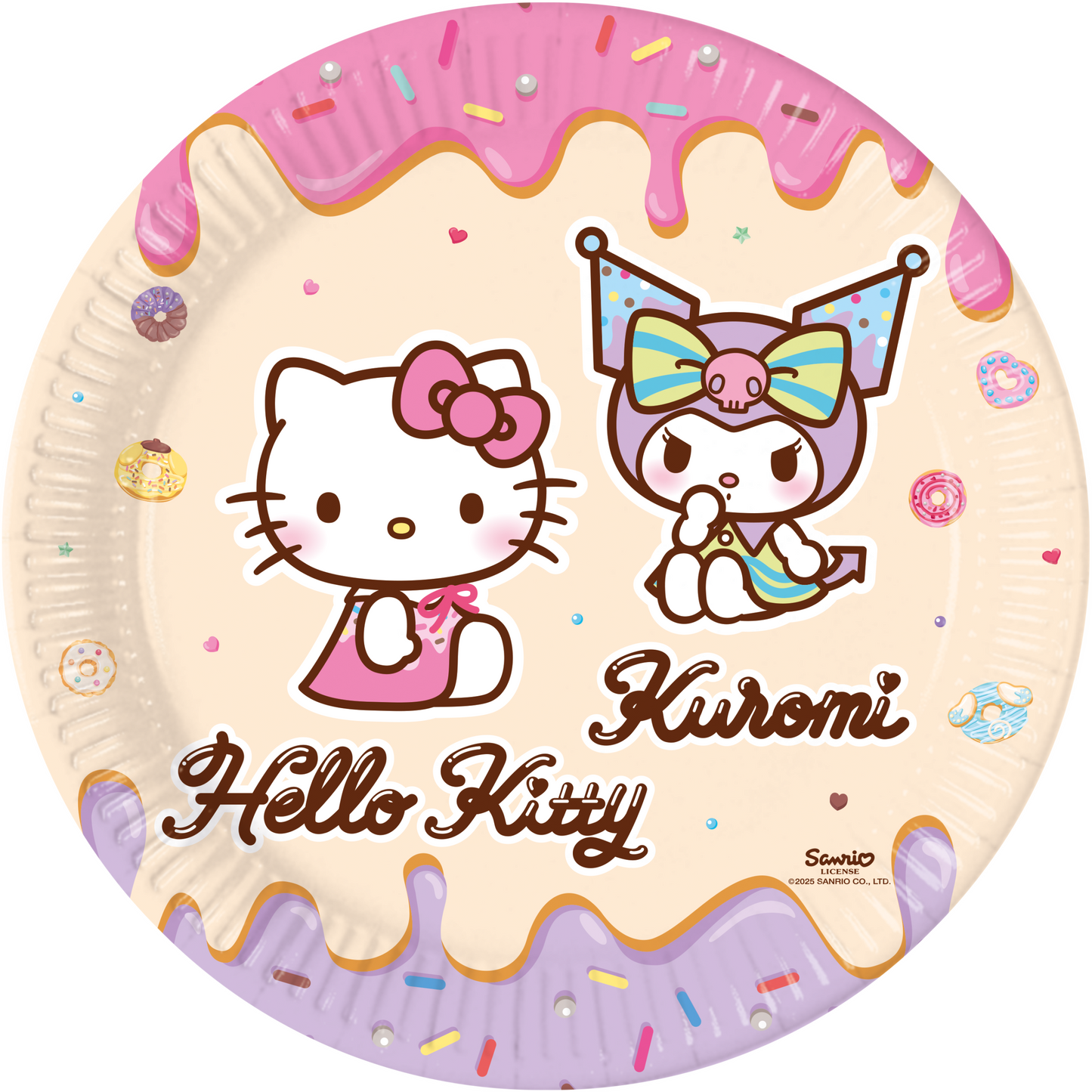 Tallrikar, Hello Kitty 23 cm 8 st
